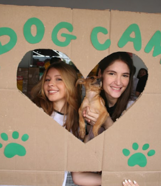 Foto de um evento de voluntariado